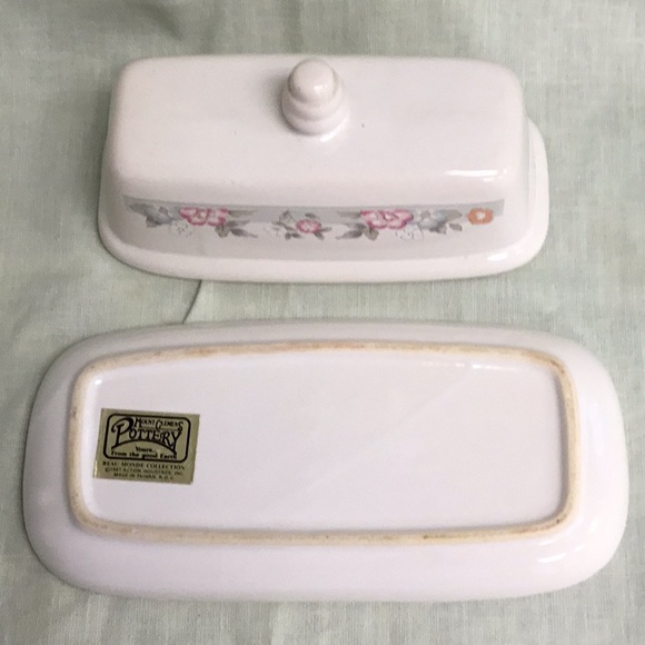 Vintage Mount Clemens Butter Dish Beau Monde - Picture 4 of 5
